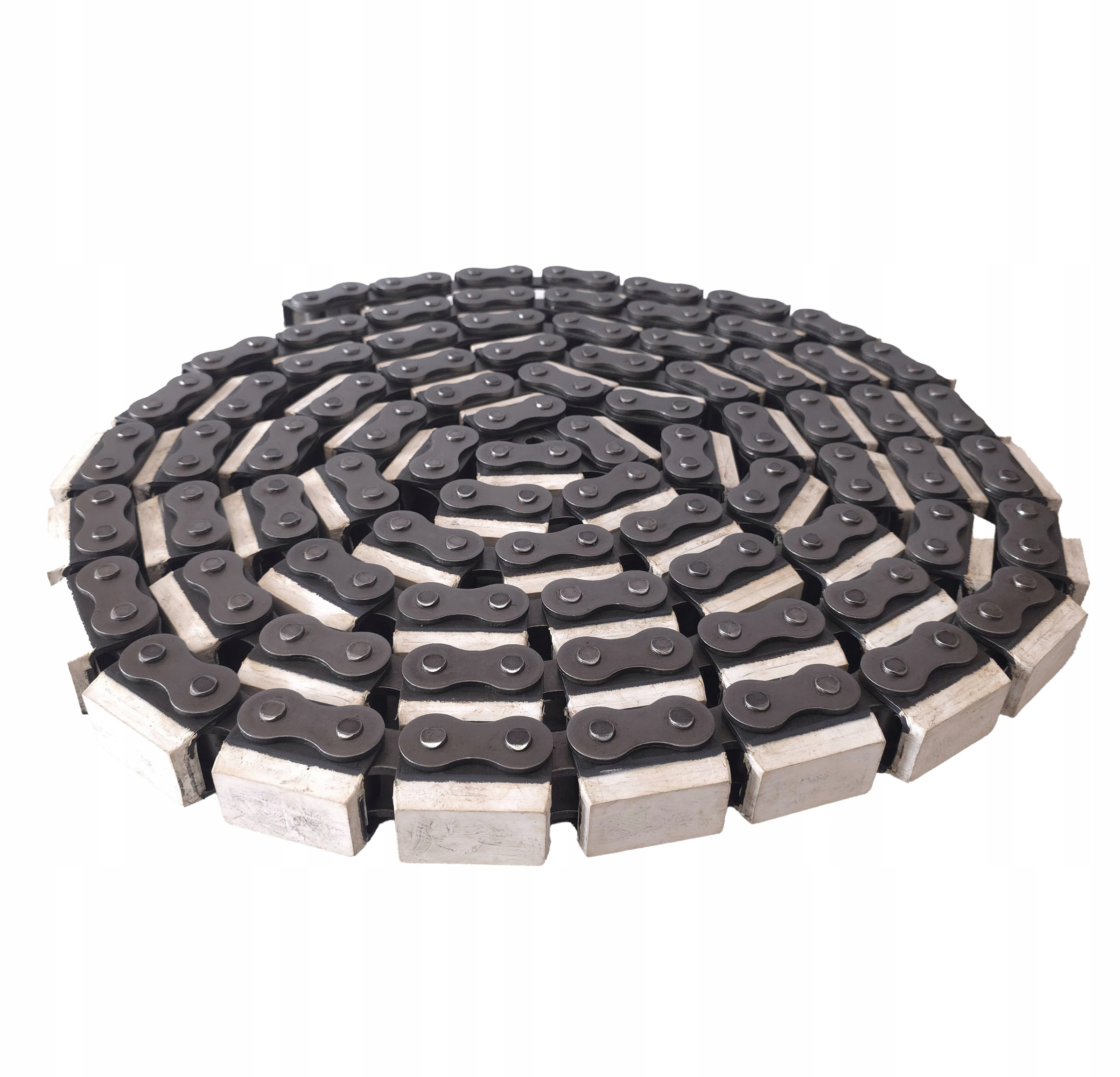 Válečkový řetěz 16A-1 (80-1) s gumovou krytkou – Ozdowski