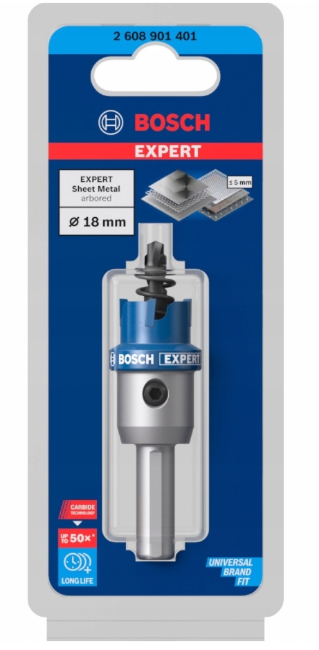 BOSCH PIŁA OTWORNICA KORONKA EXPERT Sheet Metal 18 mm Marka Bosch