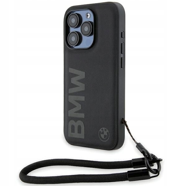 Bmw BMHCP15L23RMRLK Kryt na iPhone 15 Pro 6.1 černý/black hardcase Signature Leath