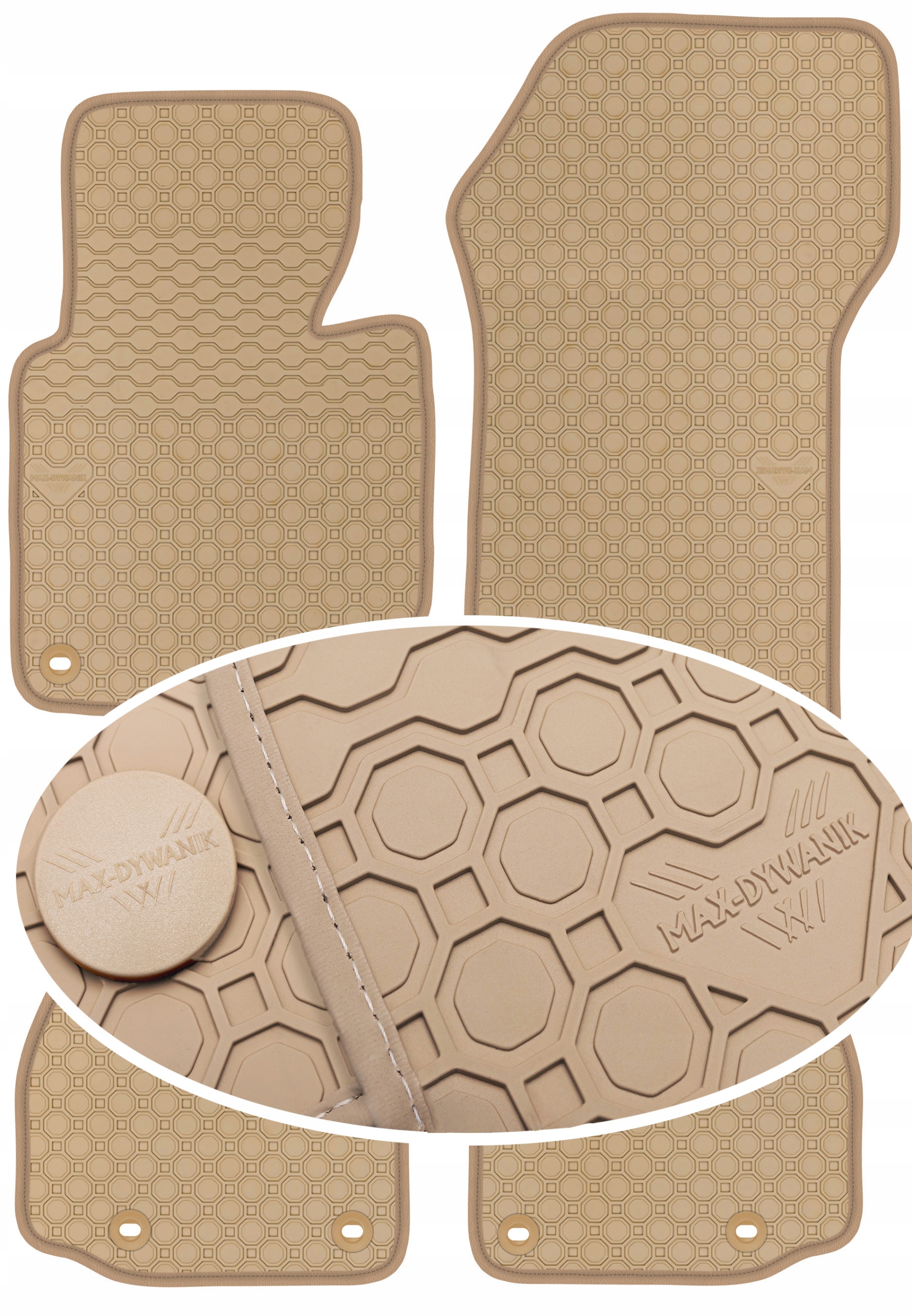 Bmw 3 E36 Cabrio 1994-2000 Gumové rohože PrimeLiner