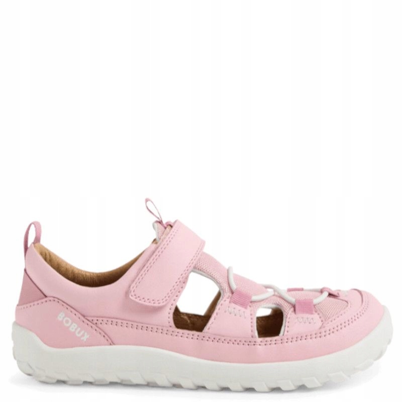 Bobux Barefoot Pink 845001 sandały barefoot dziewczęce skórzane 28