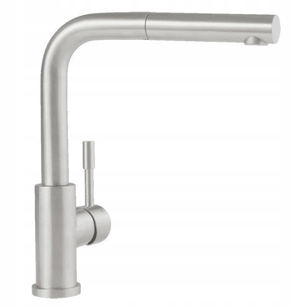 Kuchynská batéria Villeroy&Boch Steel Shower Window 9699 01 LC oceľ