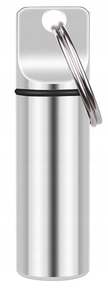 

Pojemnik schowek na lek tabletki brelok wisiorek