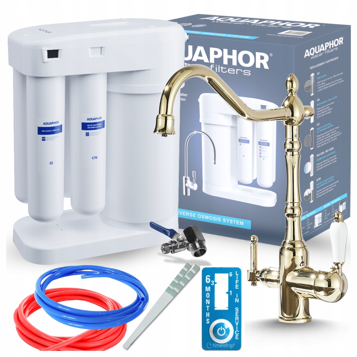 Úpravník Vody Aquaphor Morion Atest Pzh A Retro Zlatá Kuchyňská Baterie