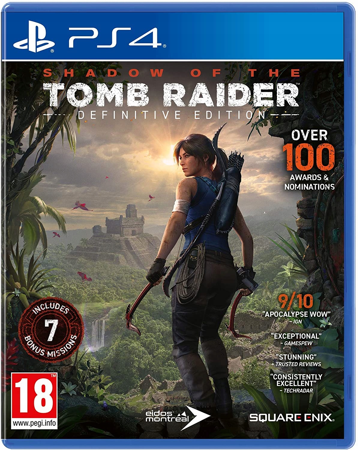 SHADOW OF THE TOMB RIDER DEFINITIVE EDITION PS4