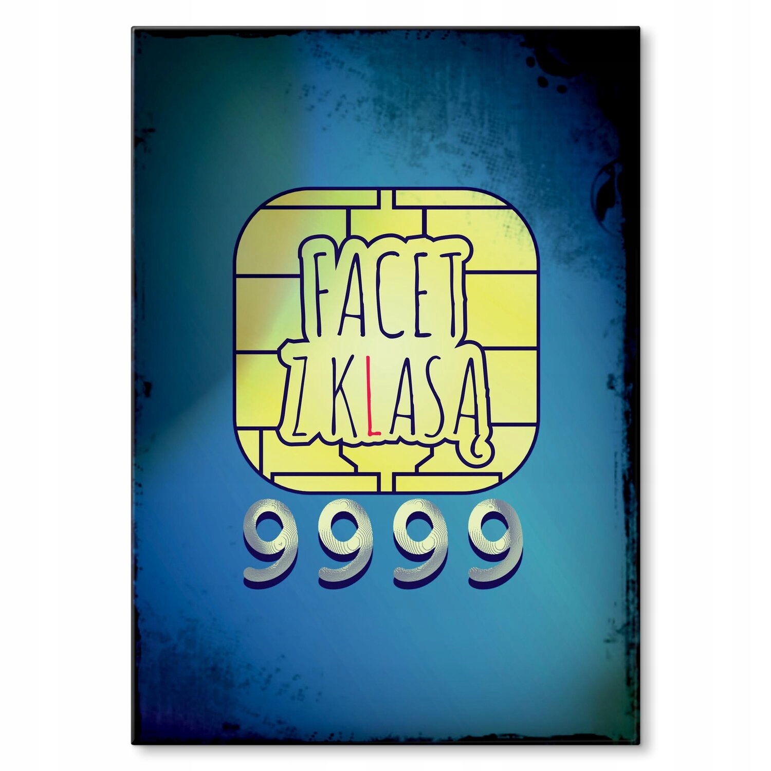 Kovový plakát Chlap s klasou Szyld Plech 30 x 42 cm Dárek