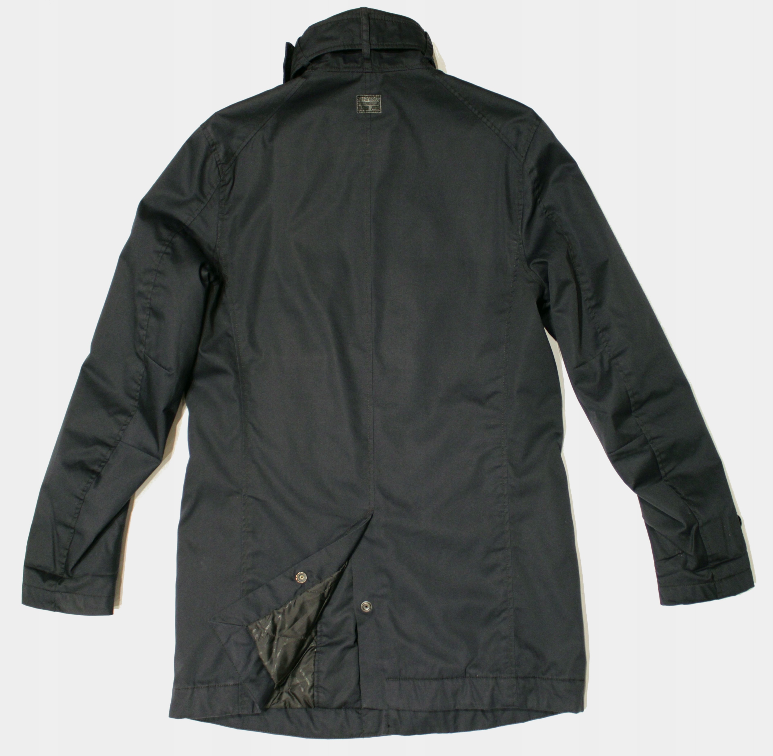 G-STAR płaszcz granatowy ocieplany GARBER TRENCH * S Rozmiar S
