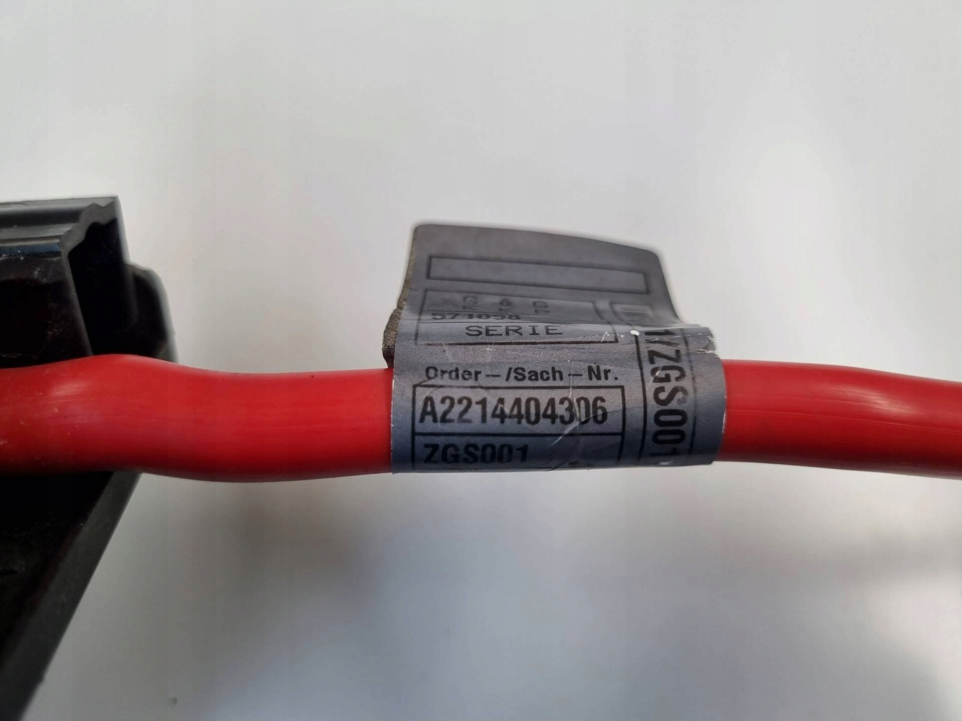 cable battery plusowy Mercedes-Benz S W221 facelift 2012 A2214404306