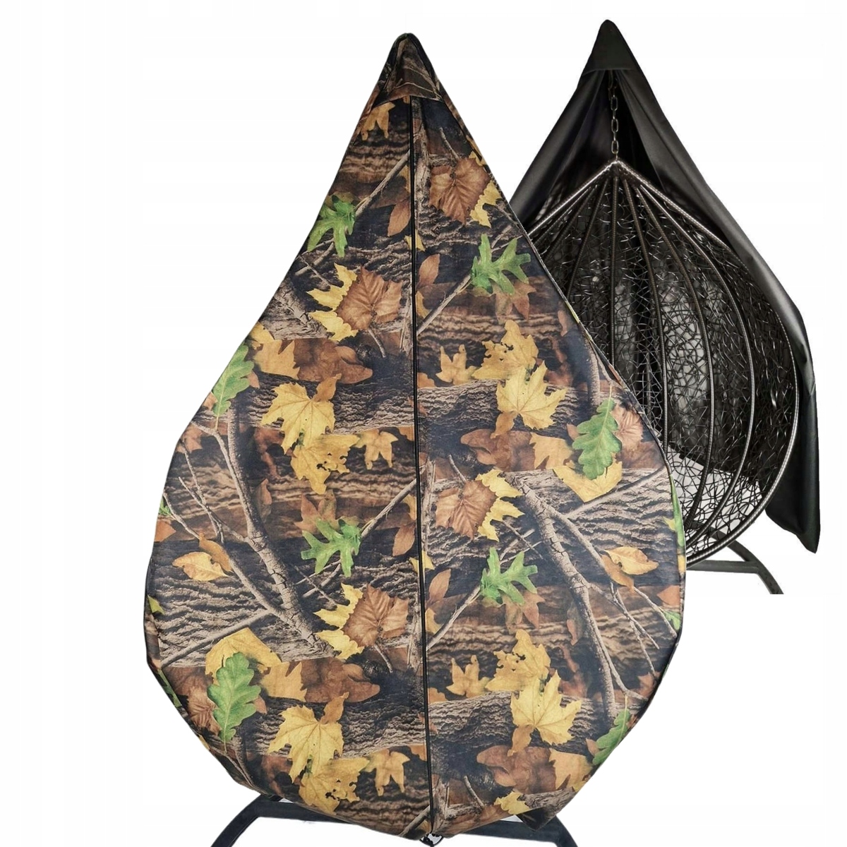 Pokrowiec na fotel wiszący ogrodowy Kokon Las