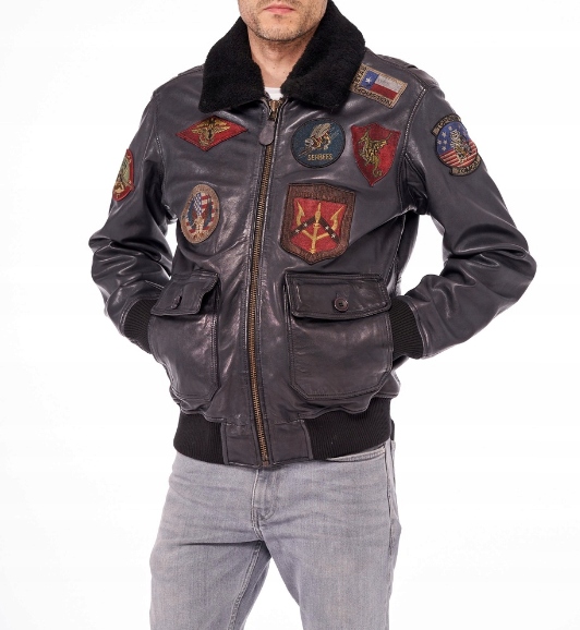 OCHNIK KURTKA MĘSKA PILOTKA TOP GUN KURMS-0126 3xl