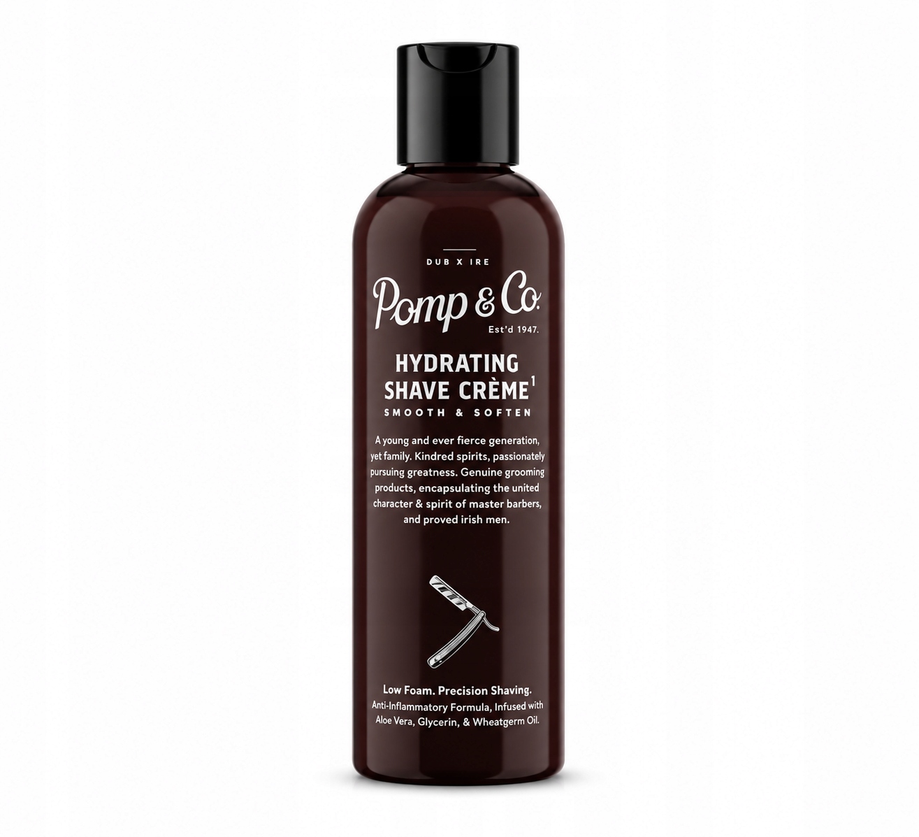 Hydratační krém na holení Pomp & Co Hydrating 100 ml