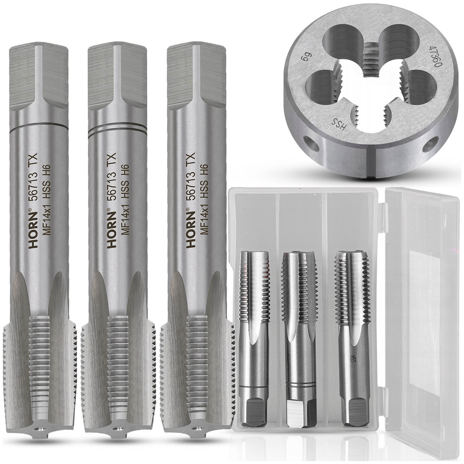 

Gwintowniki Narzynka M14x1 Hss Zestaw 3+1