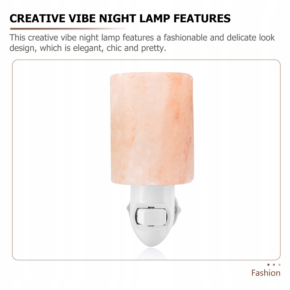 KRYSZTAŁOWA LAMPA NOCNA LED Zasilanie brak informacji