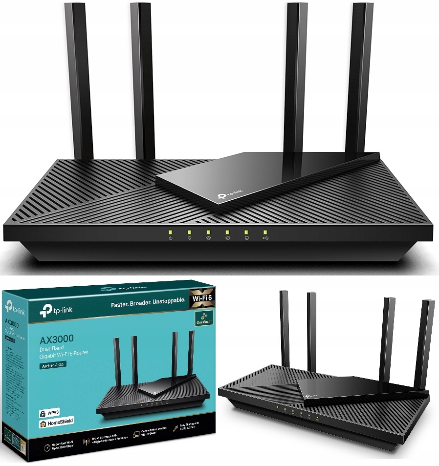 Router Bezprzewodowy TP Link Archer AX55 5GHz