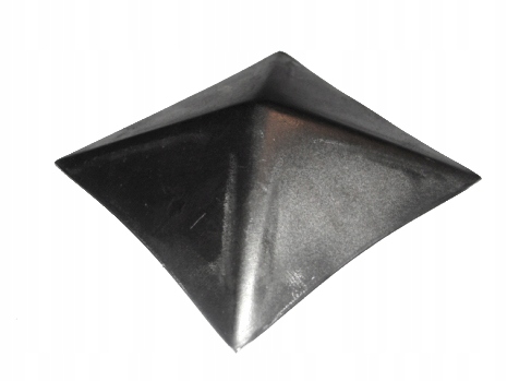 Stříška Na Plotový Sloupek Krytka Kovová Čtvercová 120X120 10 Ks