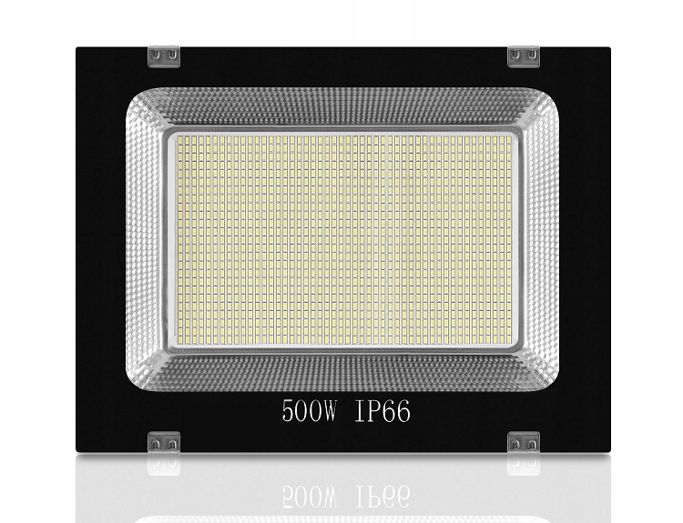 Duza Halogen Lampa Naswietlacz Reflektor Lampa Zewnetrzna 500 W 6000 K