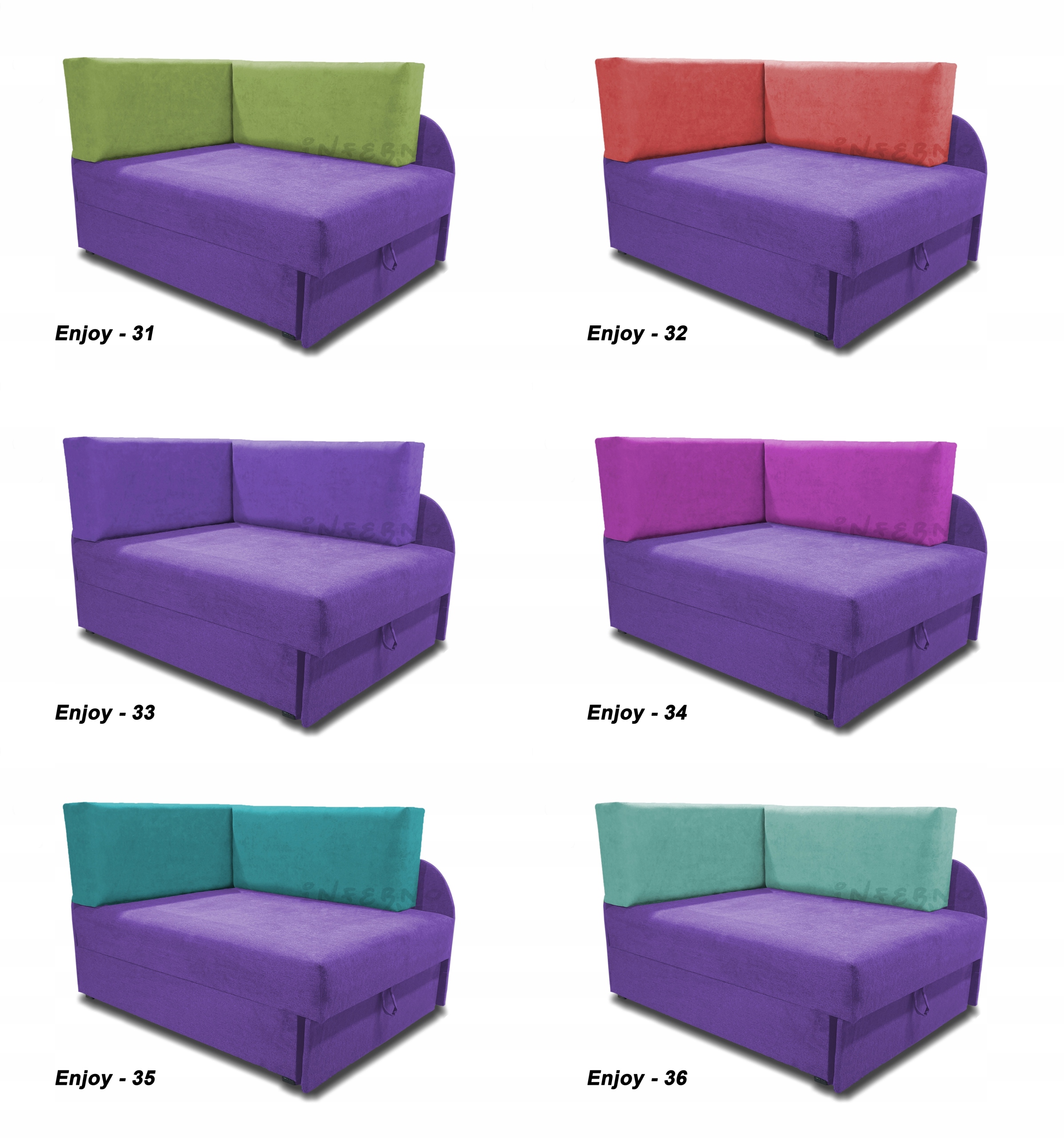 Łóżko dla dziecka, sofa dziecięca, narożnik KUBUŚ Powierzchnia spania – długość (cm) 171-180 cm