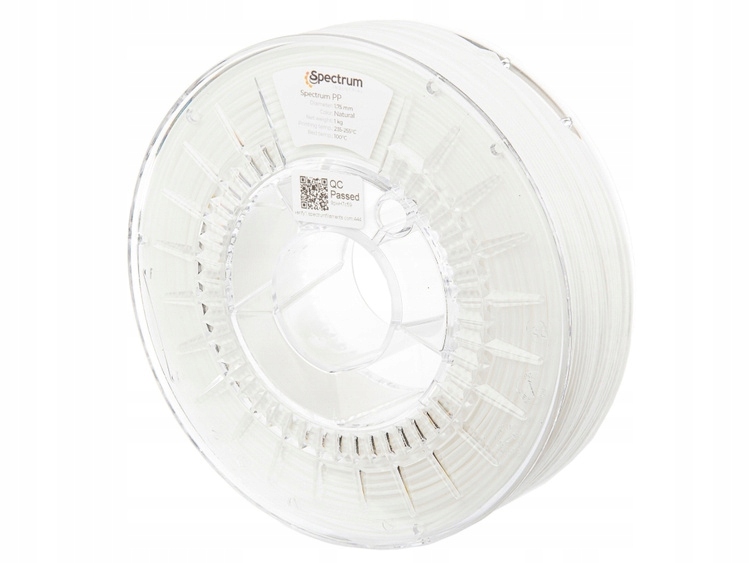Filament Spectrum Pp Natural Bezfarebný 1,75 mm 0,75 kg