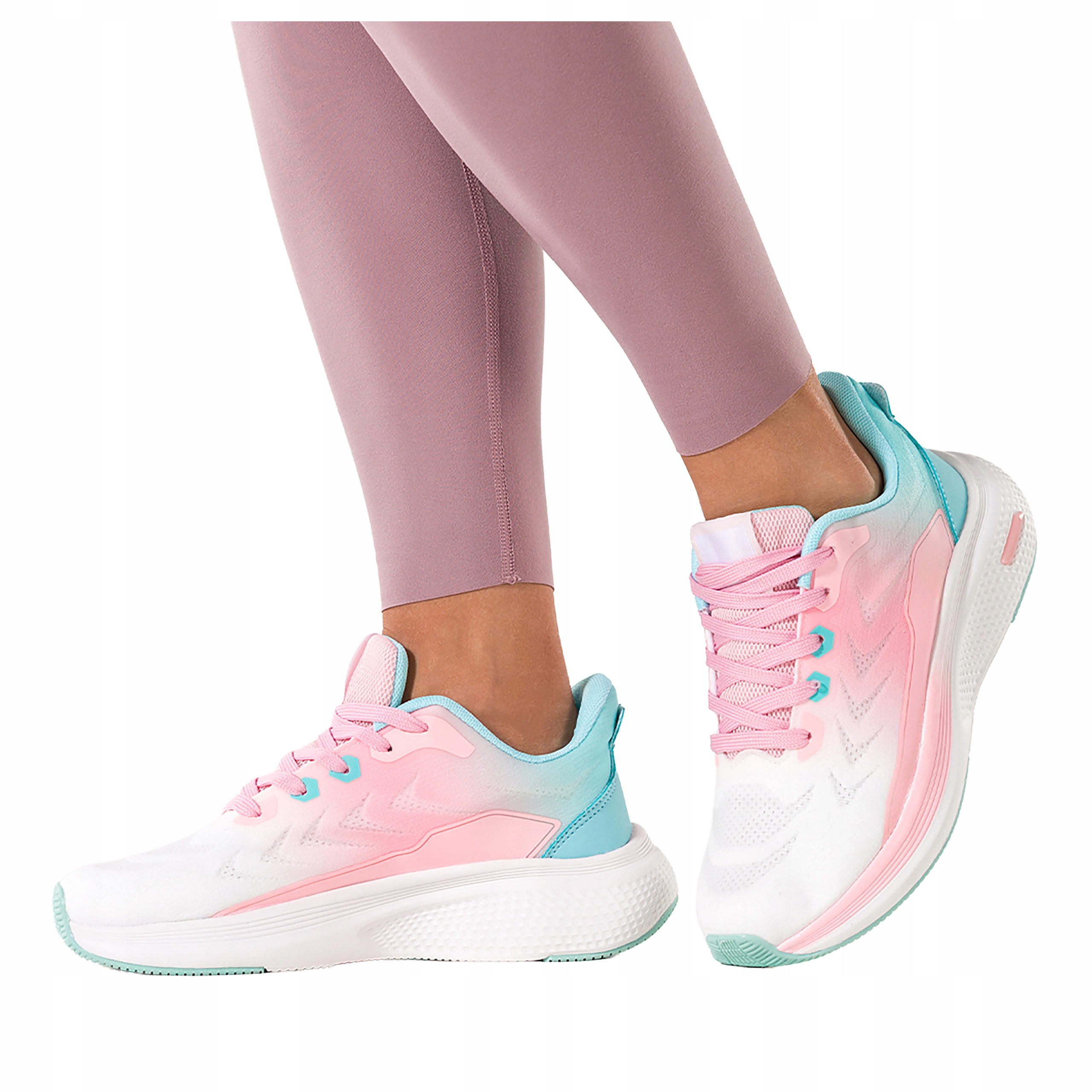 Sneakersy Vícebarevné Dámské Sportovní Na Platformě Šněrovací velikost 39