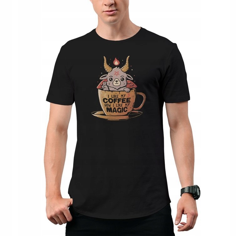 

Koszulka T-Shirt Black Magic Coffee Goatie 2XL