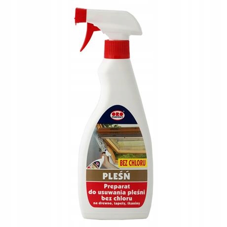

Oro Preparat Do Usuwania Pleśni Bez chloru 500 ml