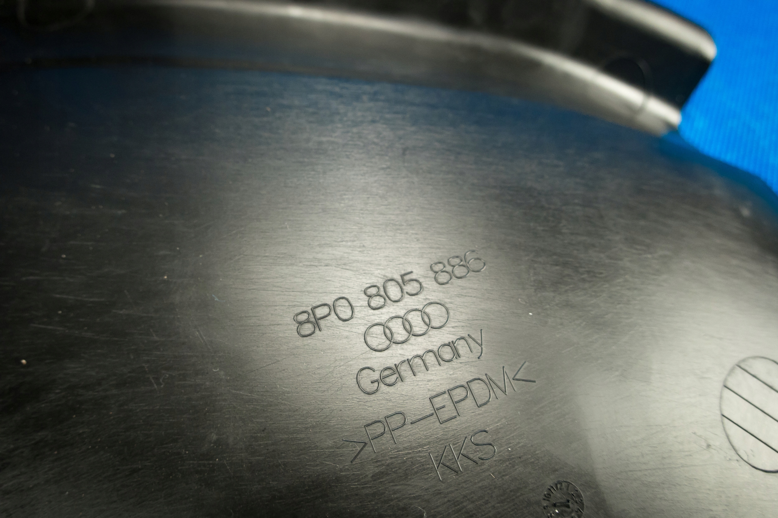 soundproofing nadkola mudguard Audi A3 8P 8P0805886
