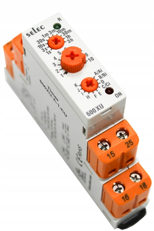 PRZEKAŹNIK CZASOWY 600XU AUTOMAT WYŁĄCZNIK 13funkc