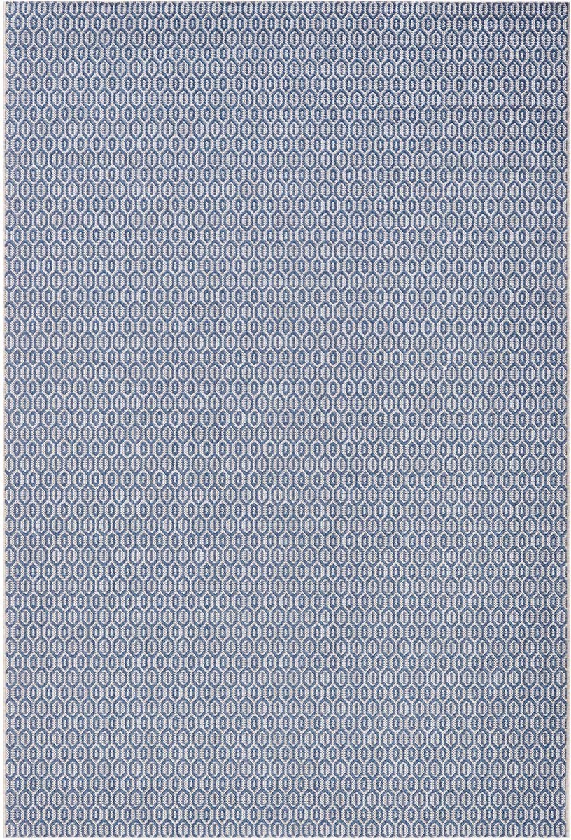 Koberec modrý sisal, plochý na terasu, vonkajší, vnútorný, 200 x 290 cm