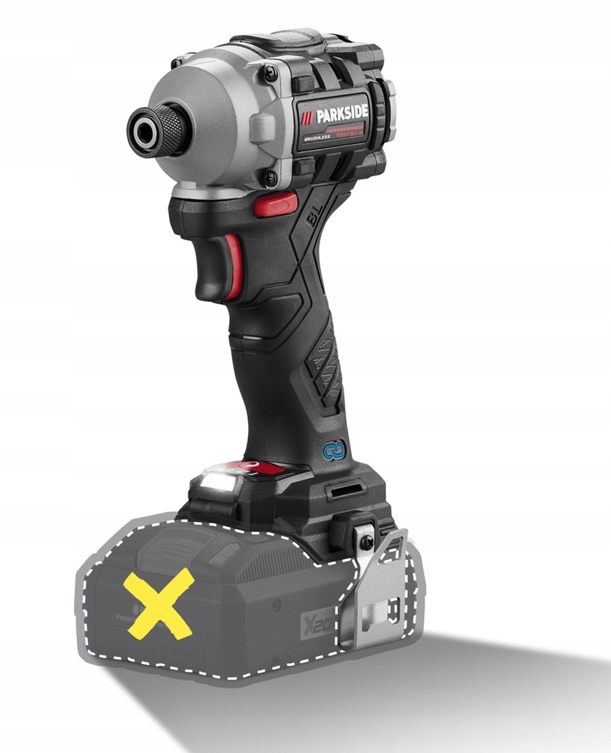 Parkside Performance zakrętarka udarowa wkrętarka Pdssap 20-Li 20V