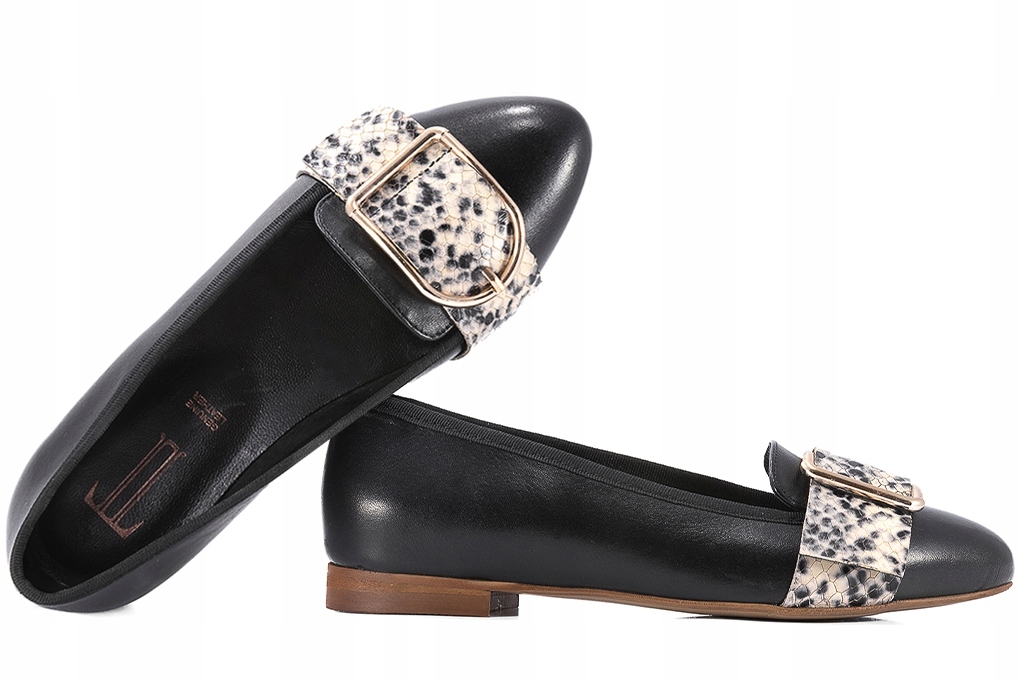 Trio 0D91-01-A-17-0 Dámské Polobotky Baleríny Mokasíny kůže