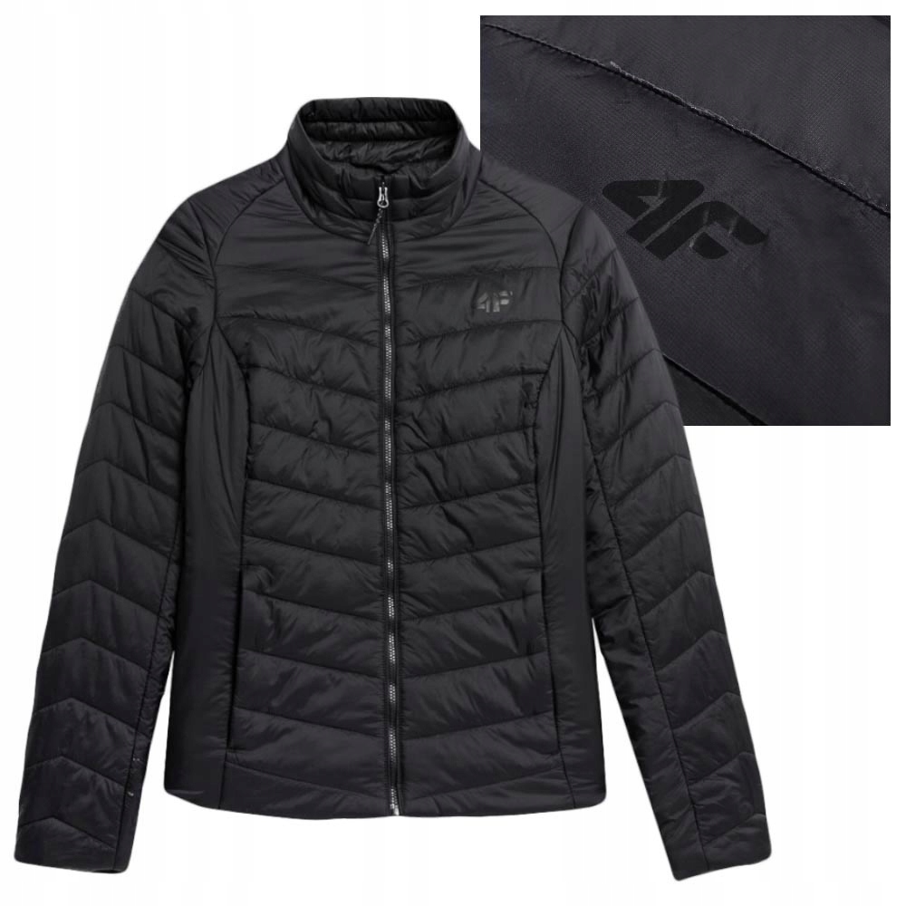 Dámská bunda 4F Se Stojáčkem Antracit TDJAF100 S
