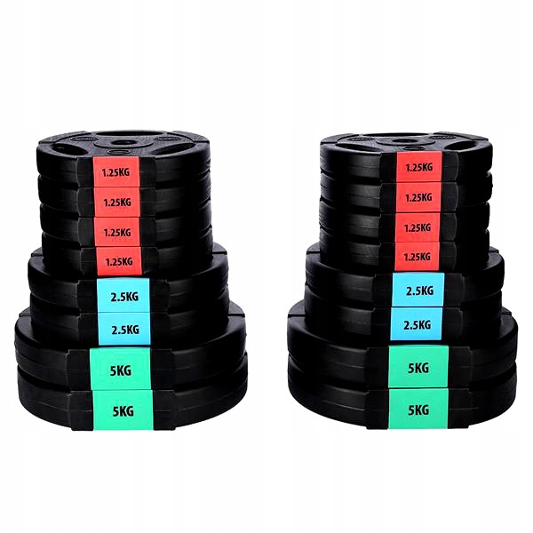 SZTANGIELKA HANTLA HANTELKA KOMPOZYT 40KG HMS SG40 Rodzaj bitumiczne