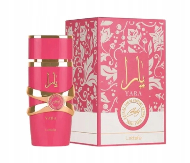 Lattafa Yara Candy Perfumy Arabskie Perfumy Damskie Woda Perfumowana 100ml
