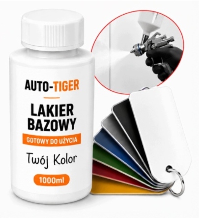 Baza Lakier Samochodowy Opel Gotowy Do Użycia 1000ML 1L Bazowy Każdy Kolor