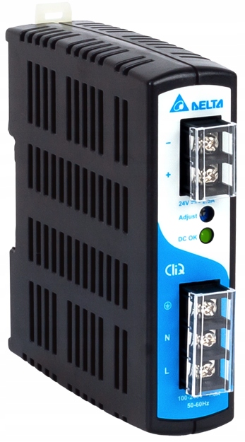 Zasilacz Napięciowy Impulsowy Na Szynę Din 60W 2,5A 24V Delta Electronics