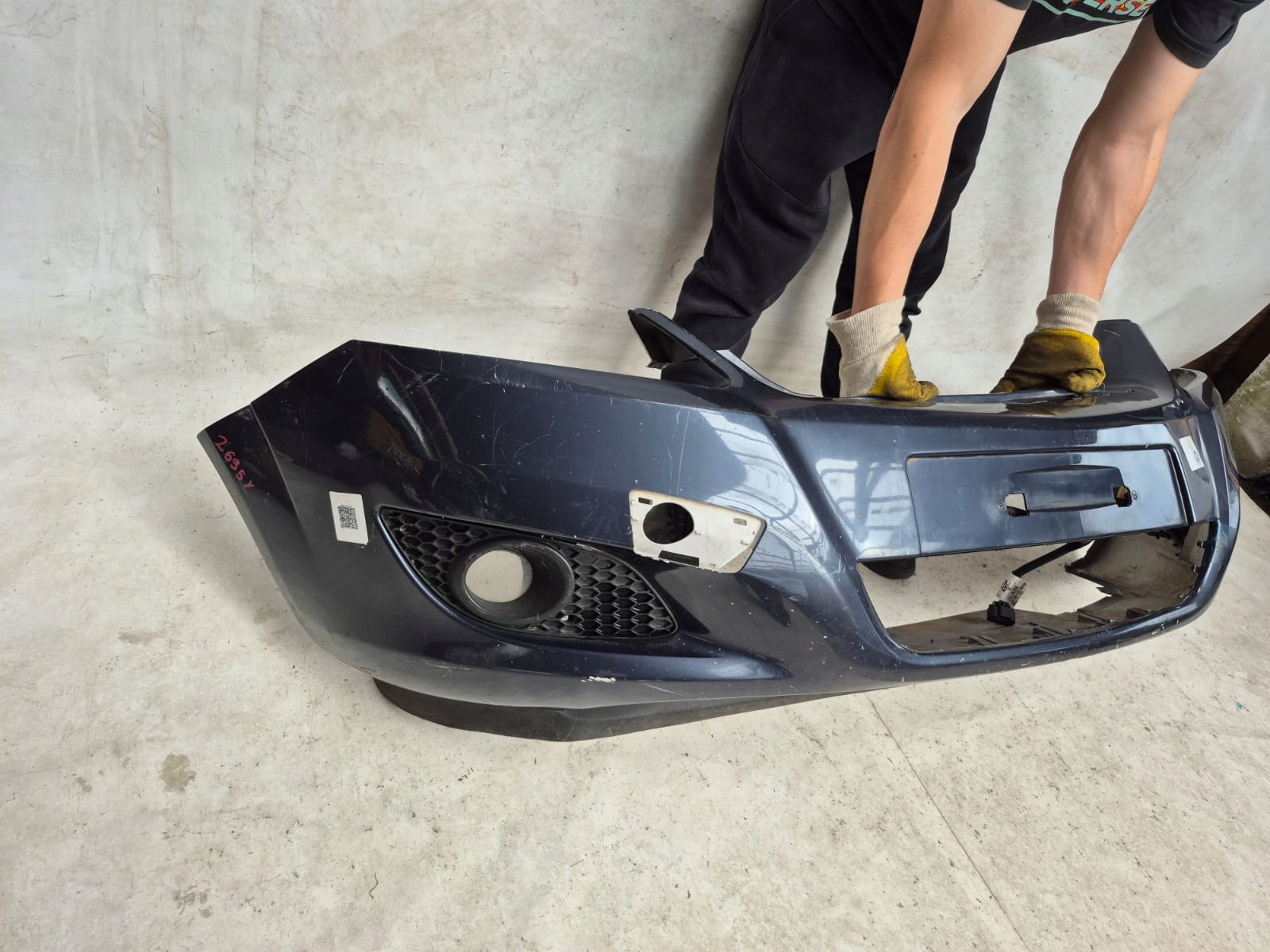 OPEL ZAFIRA B 05-08 bumper front front 13247273