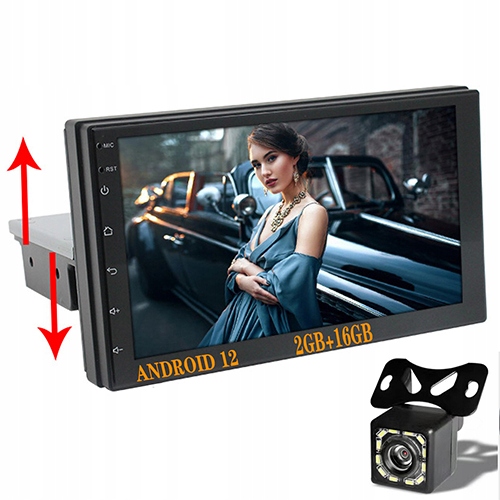 АВТОМАГНІТОЛА 1 DIN ANDROID 12 GPS КАМЕРА
