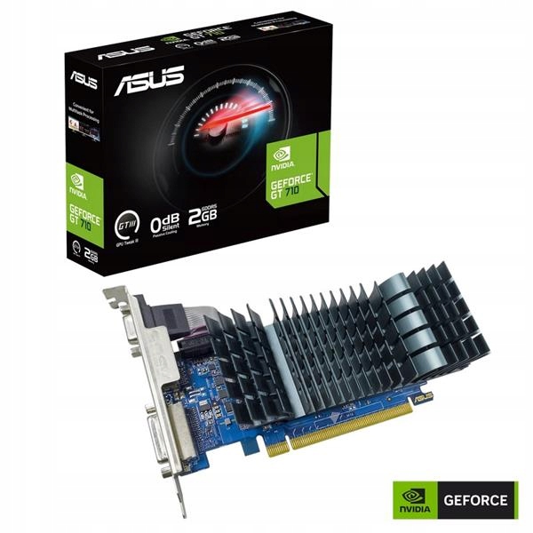 Grafická karta Asus GeForce Gt 710 Evo 2 Gb