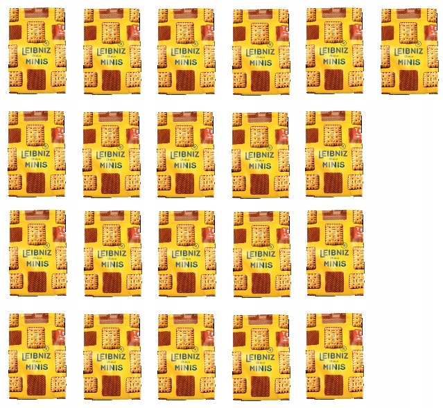Levně 21 x 100 g Leibniz Sušenky Minis Choco Karton