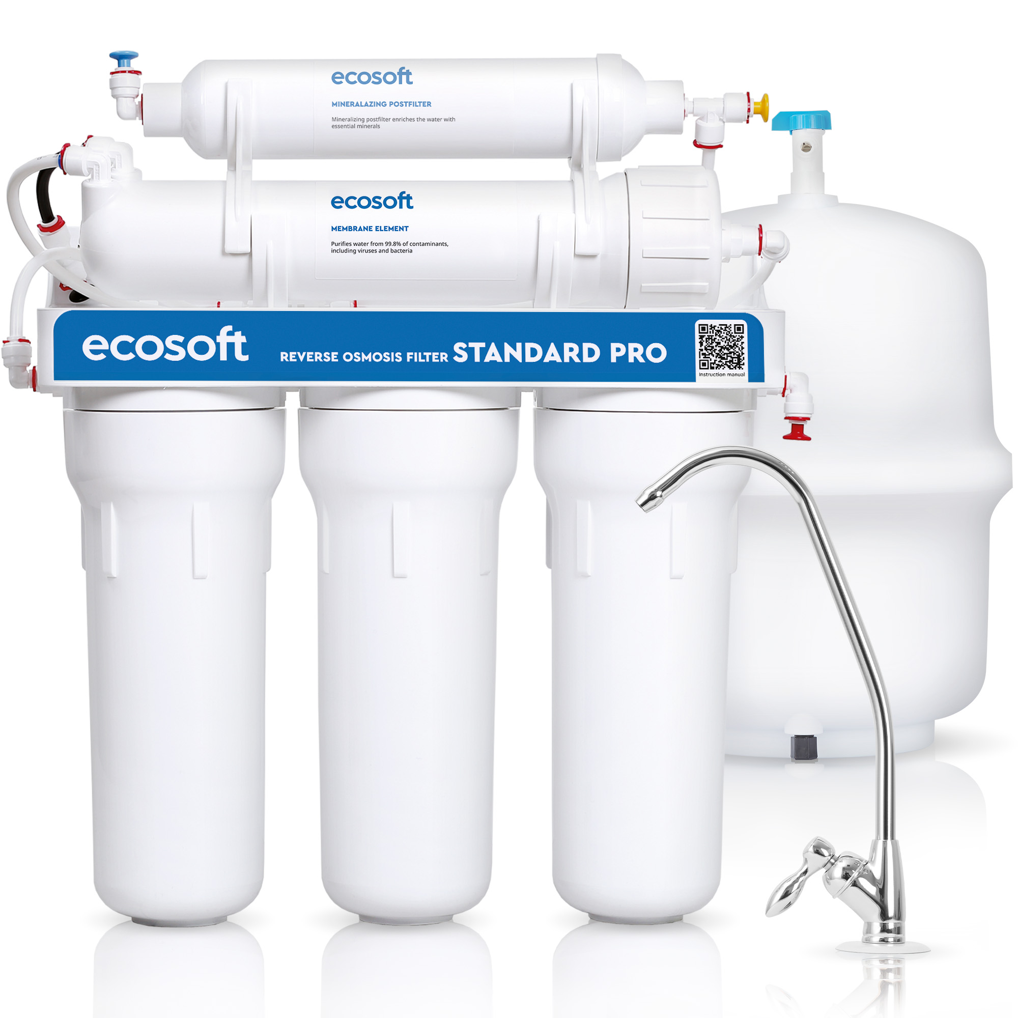 Filtr odwróconej osmozy Ecosoft Standard Pro RO5 z mineralizacją