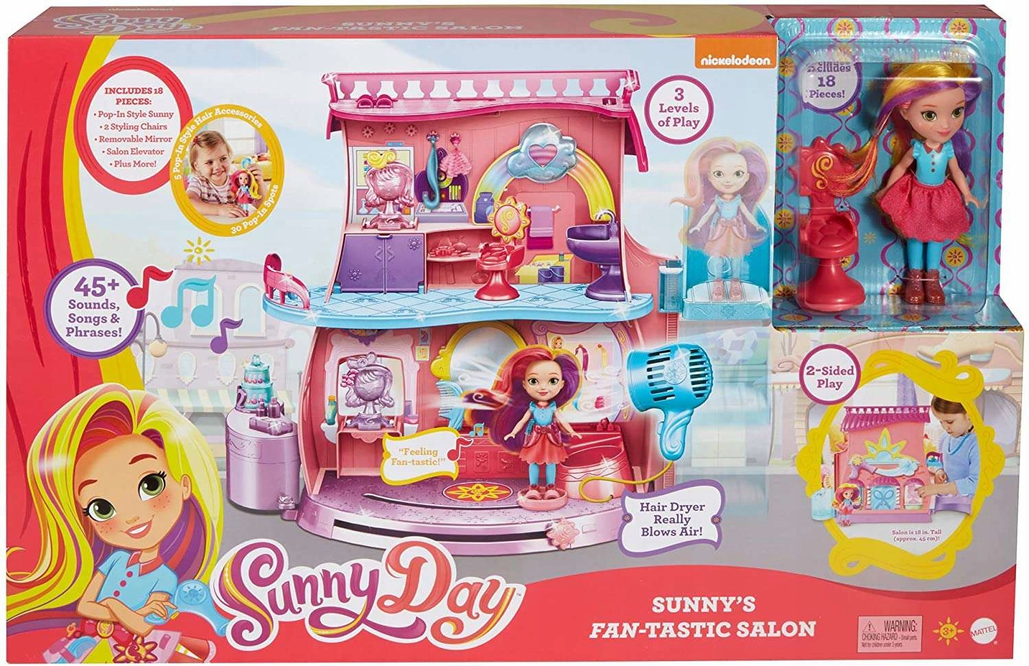 

Mattel Sunny Day Zestaw Salon Piękności Lalka