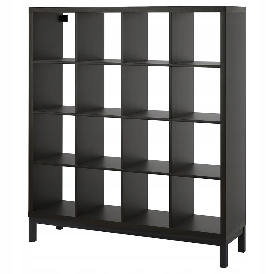 Ikea Kallax Regał 147x164x39 cm wenge/czarnybrąz