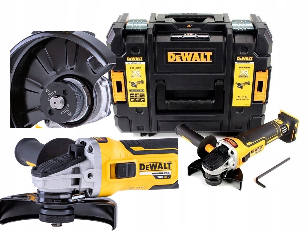 

DeWALT DCG405NT 125 Szlifierka Akumulatorowa Waliz