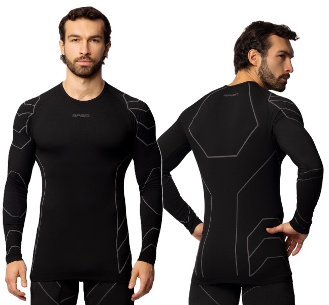 Koszulka Termoaktywna Spaio Rapid Męska Oddychająca Do Wielu Aktywności -L