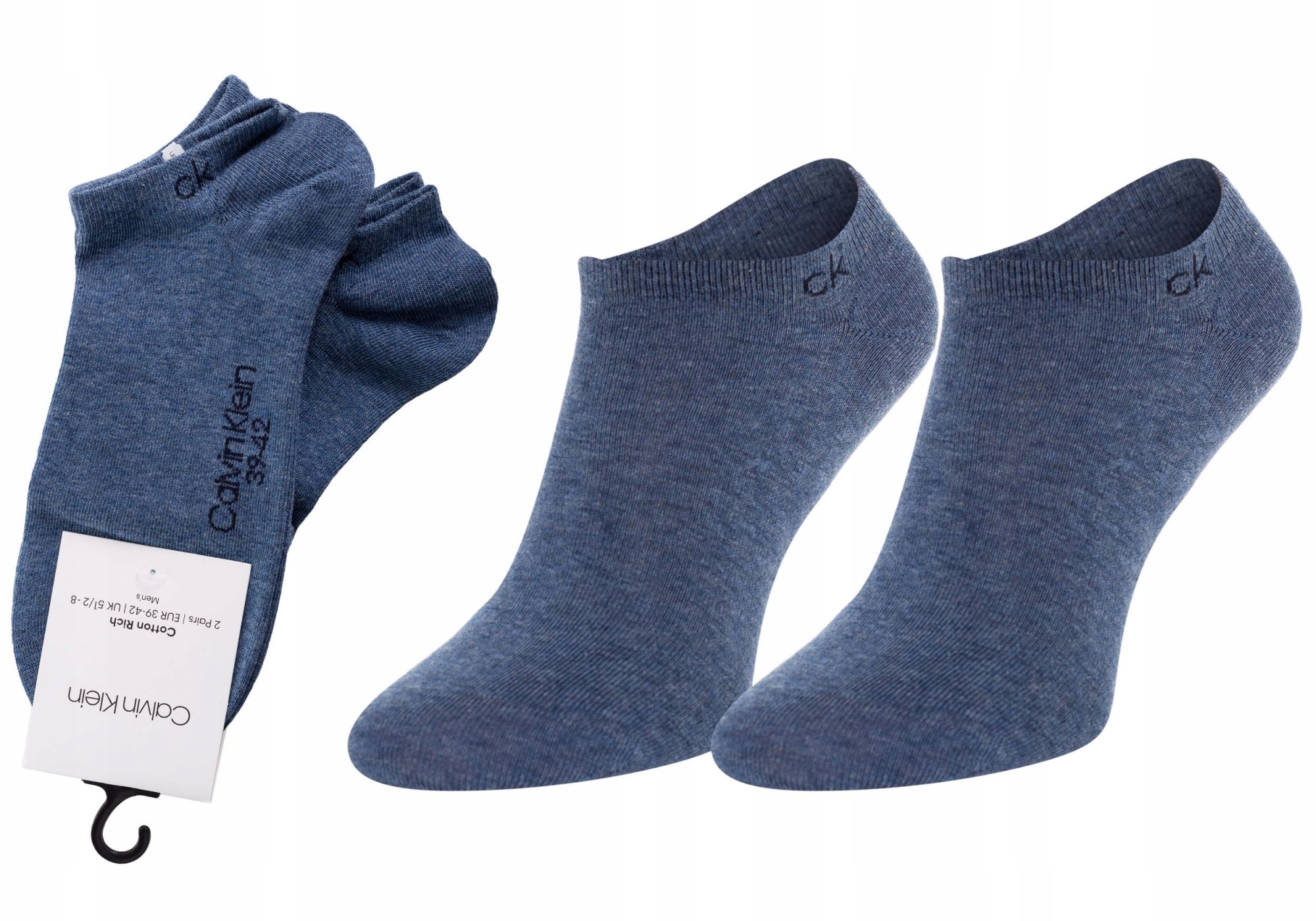 

Calvin Klein Skarpetki Stopki 2 Pary Roz: 39-42