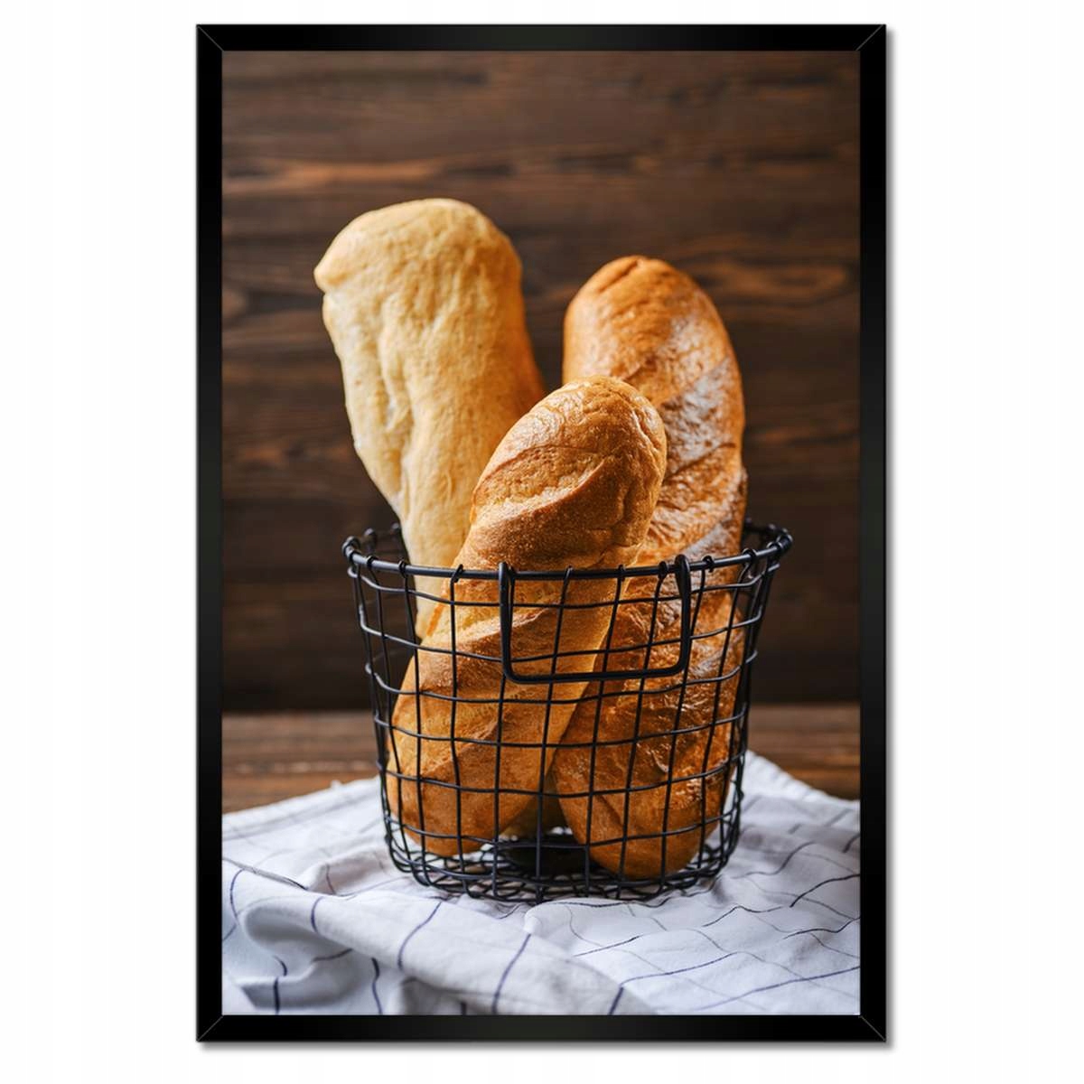 Plakáty v rámu 40x60 Čerstvé bochníky chleba