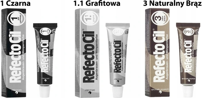 ZESTAW REFECTOCIL HENNA DO BRWI I RZĘS + GRATISY Marka inna marka