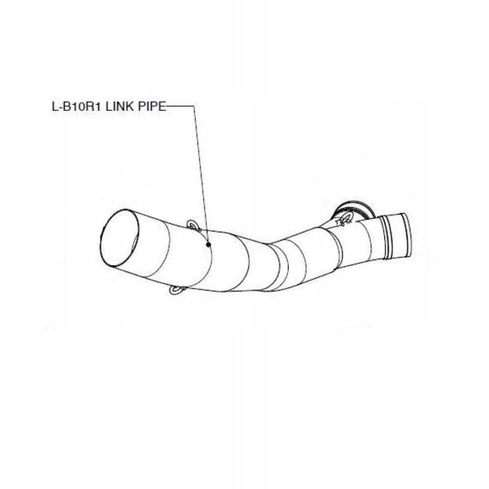 Spojovacia Rúrka Akrapovic Kawasaki S Objemom 750 L-K7SO2