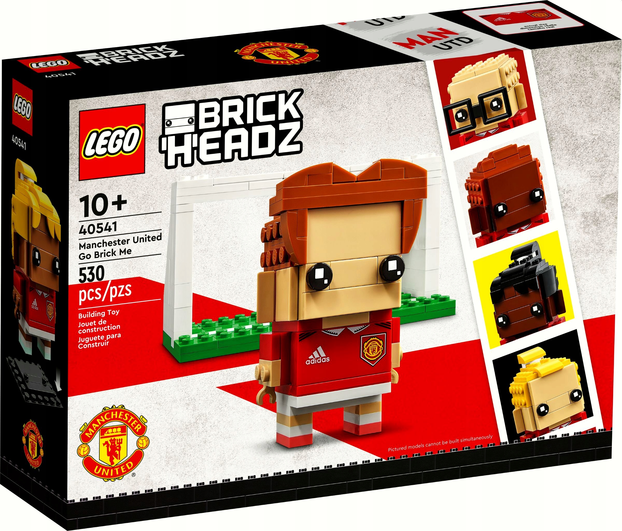 Lego 40541 BrickHeadz Portrét Manchestera United