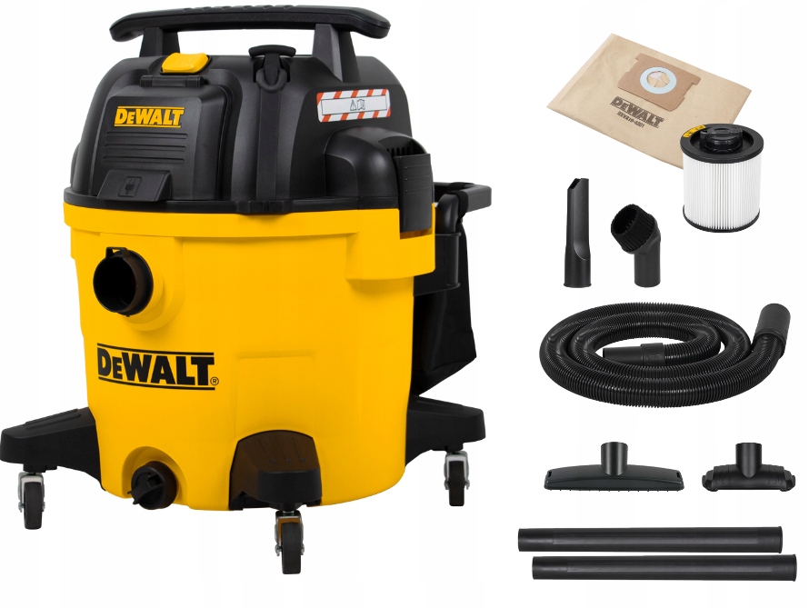 Dewalt Odkurzacz Przemysłowy DXV34PTA Z Funkcją Dmuchawy 1200W 34L